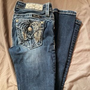 Size 12 Miss Me jeans.